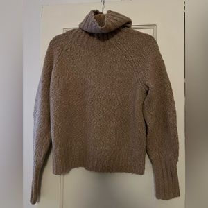 J crew tan turtleneck sweater size xs